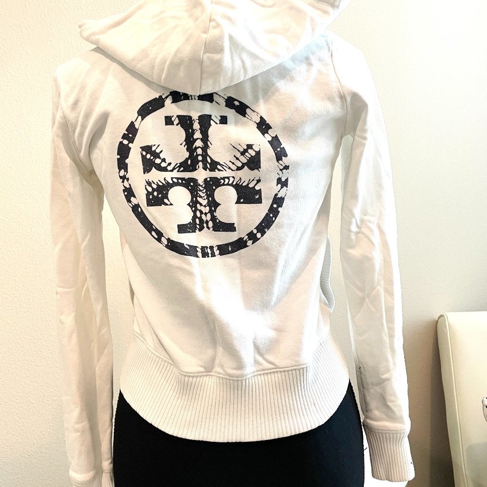 Tory Burch Zip Hoodie
